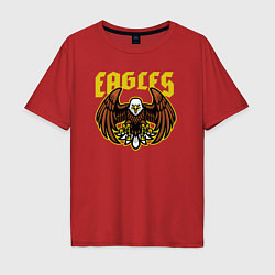 Мужская футболка оверсайз Eagles