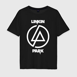 Мужская футболка оверсайз Linkin Park logo
