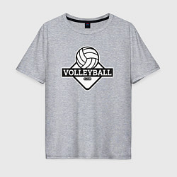 Мужская футболка оверсайз Volleyball club