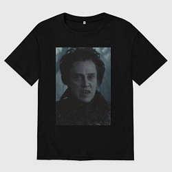 Футболка оверсайз мужская Сонная лощина Кристофер Уокен, цвет: черный