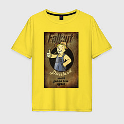 Мужская футболка оверсайз Fallout - dixieland