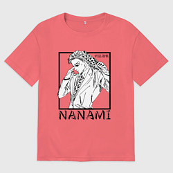 Мужская футболка оверсайз Кэнто Нанами - Магическая битва