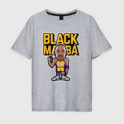 Мужская футболка оверсайз Kobe black mamba