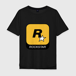 Мужская футболка оверсайз Rockstar