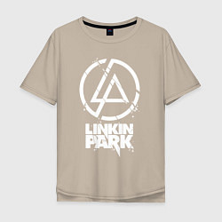 Мужская футболка оверсайз Linkin Park - white