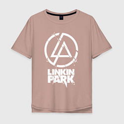 Мужская футболка оверсайз Linkin Park - white