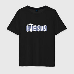 Мужская футболка оверсайз Depeche Mode - personal jesus logo