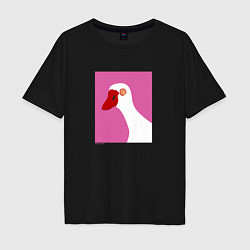 Мужская футболка оверсайз Hypno-goose