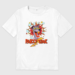 Мужская футболка оверсайз Весёлый пёс