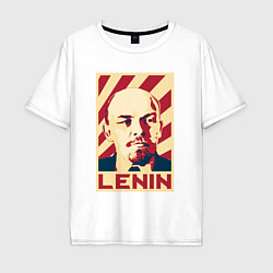 Мужская футболка оверсайз Vladimir Lenin