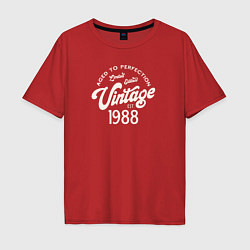Мужская футболка оверсайз 1988 год - выдержанный до совершенства