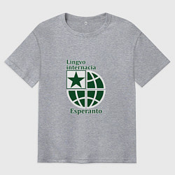 Мужская футболка оверсайз Esperanto