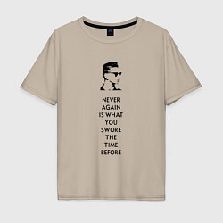 Мужская футболка оверсайз Depeche Mode - Never again