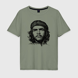 Мужская футболка оверсайз Эрнесто Че Гевара портрет