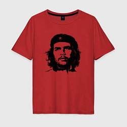 Мужская футболка оверсайз Портрет Че Гевары