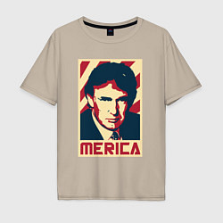 Мужская футболка оверсайз Trump America