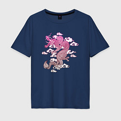 Мужская футболка оверсайз Китайский дракон символ года