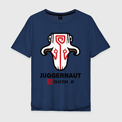 Мужская футболка оверсайз Juggernaut Dota 2