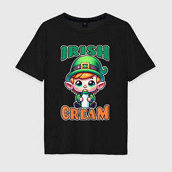 Мужская футболка оверсайз Irish Cream