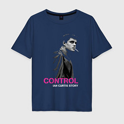 Мужская футболка оверсайз Joy Division - Control film