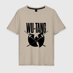 Мужская футболка оверсайз Wu tang catana