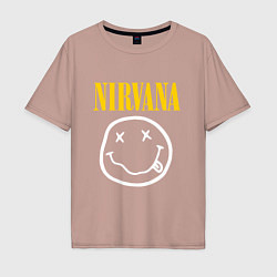 Мужская футболка оверсайз Nirvana original