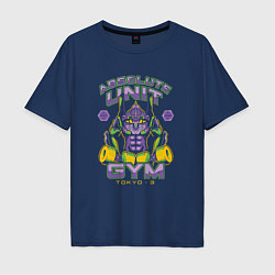 Мужская футболка оверсайз Absolute unit gym