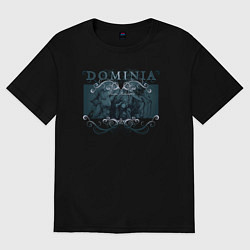 Футболка оверсайз мужская Dominia Divine Revolution, цвет: черный