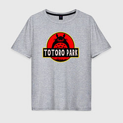 Мужская футболка оверсайз Totoro park