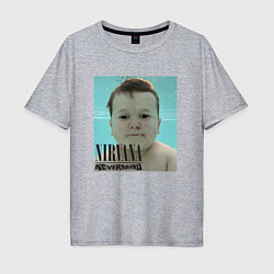Мужская футболка оверсайз Nirvana x Hasbik