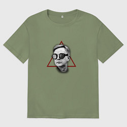 Мужская футболка оверсайз Depeche Mode - Andy Fletcher delta machine