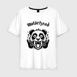 Мужская футболка оверсайз Motorhead - rock panda