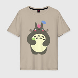 Мужская футболка оверсайз Totoro game