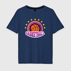 Мужская футболка оверсайз Basket stars