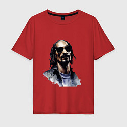 Мужская футболка оверсайз Snoop dog