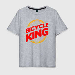 Мужская футболка оверсайз Велосипедный король
