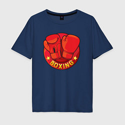 Мужская футболка оверсайз Boxing fight