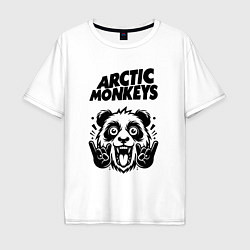 Мужская футболка оверсайз Arctic Monkeys - rock panda