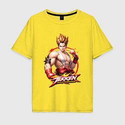 Мужская футболка оверсайз Персонаж из игры Tekken