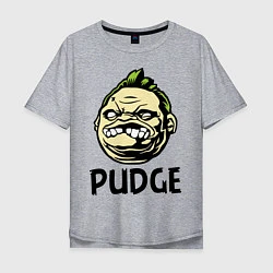 Мужская футболка оверсайз Pudge Face