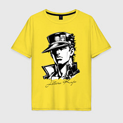 Мужская футболка оверсайз Jotaro Kujo - anime ai art