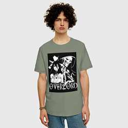 Футболка оверсайз мужская Повелитель, цвет: авокадо — фото 2