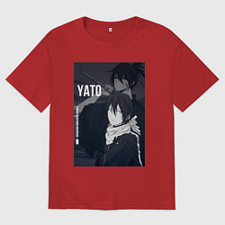 Мужская футболка оверсайз Бездомный бог Ято