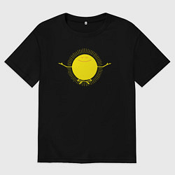 Мужская футболка оверсайз Sunny relax
