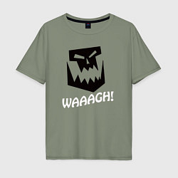 Мужская футболка оверсайз Warhammer waaagh
