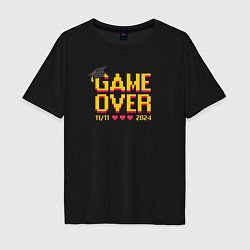 Мужская футболка оверсайз 2024 game over