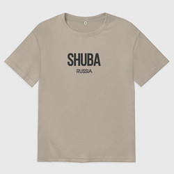 Мужская футболка оверсайз Shuba