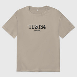 Мужская футболка оверсайз Ту-134