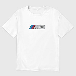 Футболка оверсайз мужская Amg logo, цвет: белый