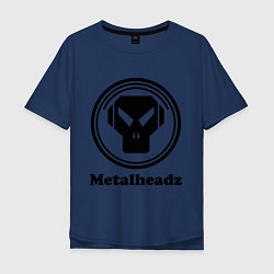 Мужская футболка оверсайз Metalheadz